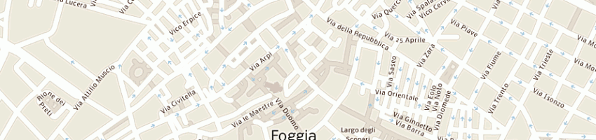 Mappa della impresa naiva a FOGGIA