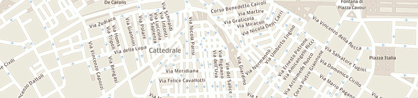 Mappa della impresa eidos system srl a FOGGIA