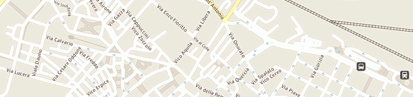 Mappa della impresa angeli piccola soccooprl a FOGGIA