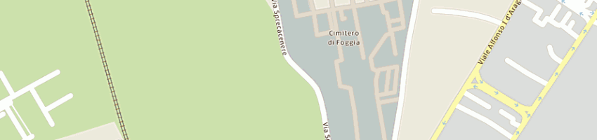 Mappa della impresa tre p soc coop agricola a FOGGIA
