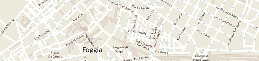 Mappa della impresa di biase fulvio a FOGGIA