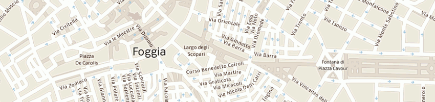 Mappa della impresa mobilfiorente snc di romano cinelli e c a SCARPERIA