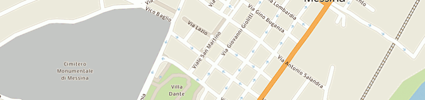 Mappa della impresa leonardi sebastiano a MESSINA