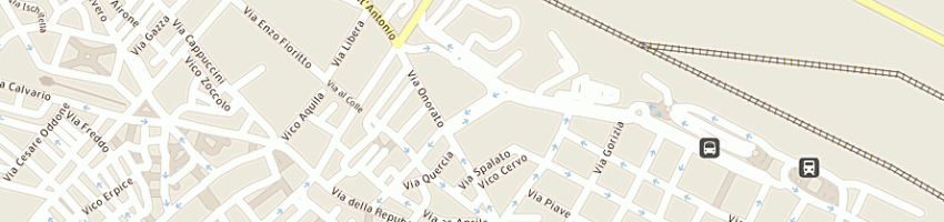 Mappa della impresa free time srl a FOGGIA