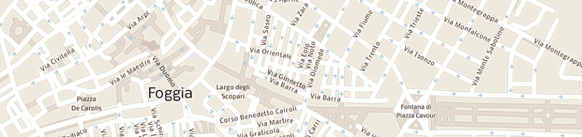 Mappa della impresa lanunziata giuseppe a FOGGIA
