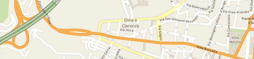 Mappa della impresa grosso fabio a MESSINA