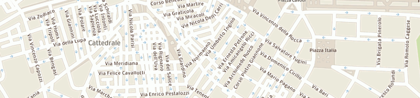 Mappa della impresa pipli attilio a FOGGIA