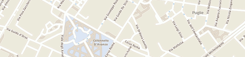 Mappa della impresa flaminio arcangelo a FOGGIA