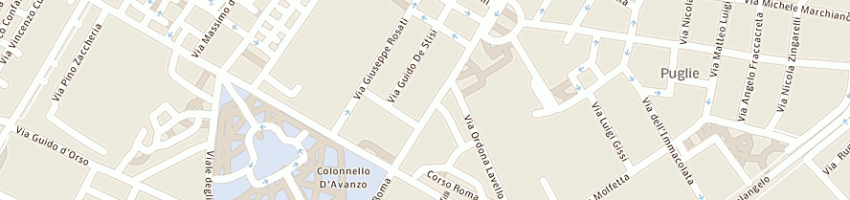 Mappa della impresa grilli salvatore a FOGGIA