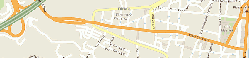 Mappa della impresa conca michele a MESSINA