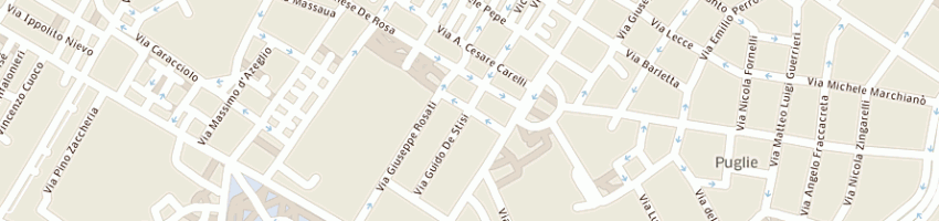 Mappa della impresa cascavilla raffaele a FOGGIA