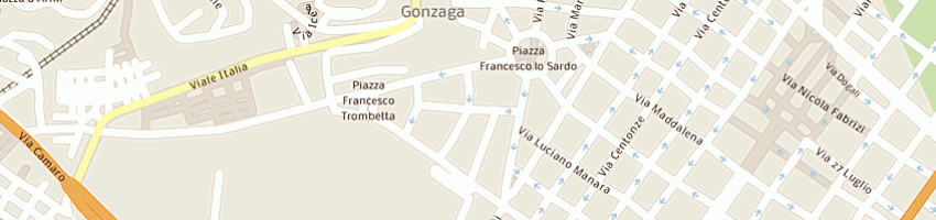 Mappa della impresa signorino giuseppe a MESSINA