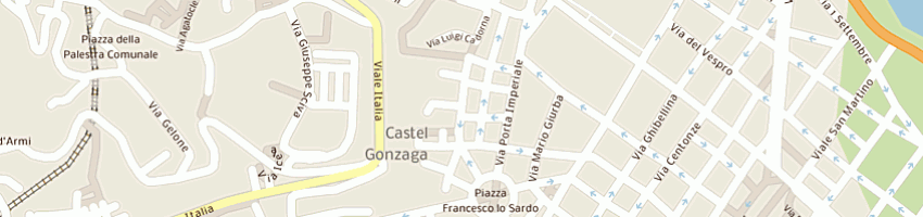 Mappa della impresa puglisi vincenzo a MESSINA
