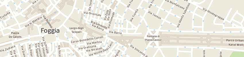 Mappa della impresa istituto acustico centro controllo sorditã€ srl a FOGGIA
