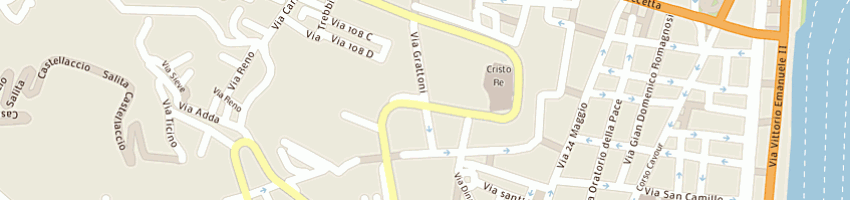 Mappa della impresa barresi francesco a MESSINA