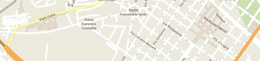 Mappa della impresa carone paola a MESSINA