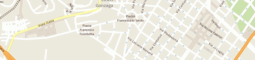 Mappa della impresa pizzuto calogero a MESSINA