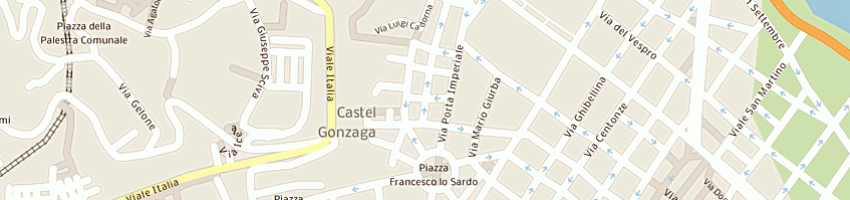 Mappa della impresa danze' antonio a MESSINA