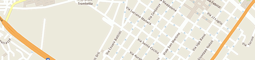 Mappa della impresa vaccarella giuseppa a MESSINA