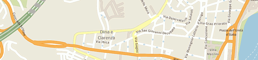 Mappa della impresa bernava carlo srl a MESSINA