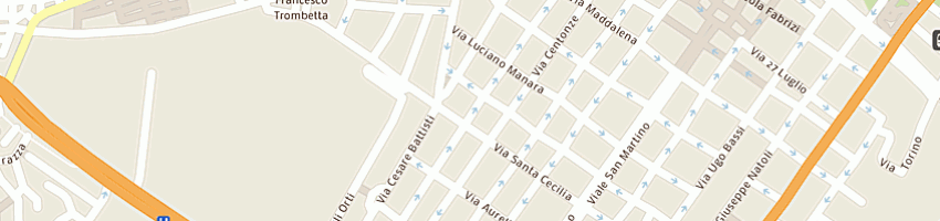 Mappa della impresa clm elettronica a MESSINA