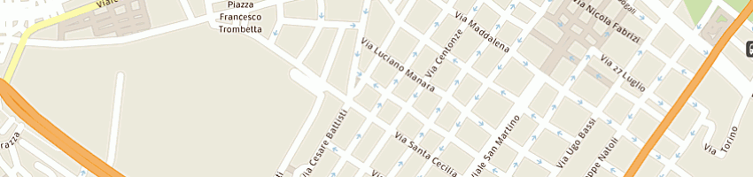Mappa della impresa solano salvatore a MESSINA