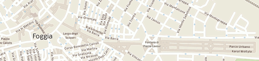 Mappa della impresa ragioneria provinciale dello stato a FOGGIA