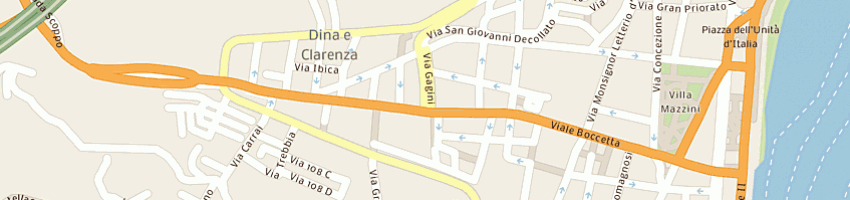 Mappa della impresa biasini placido a MESSINA