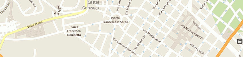 Mappa della impresa lo schiavo massimo a MESSINA