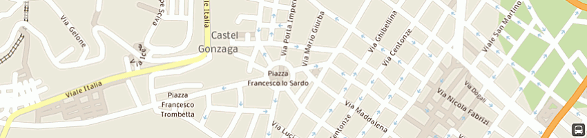 Mappa della impresa amt pret-a-porter a MESSINA