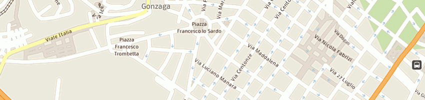 Mappa della impresa il nido a MESSINA