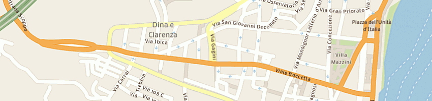 Mappa della impresa studio tomasello snc a MESSINA