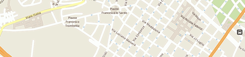 Mappa della impresa subba srl a MESSINA