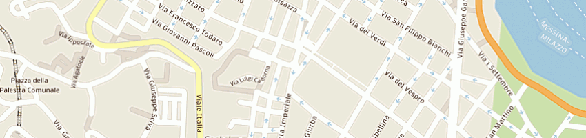 Mappa della impresa minissale raffaele a MESSINA