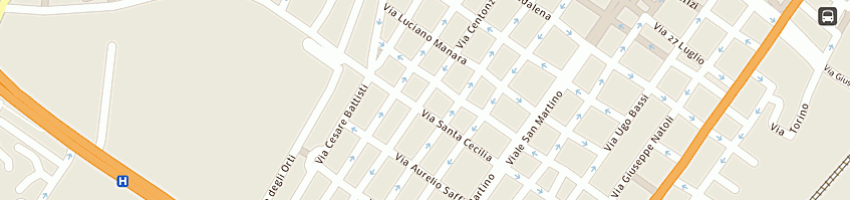 Mappa della impresa emanuele basilio a MESSINA