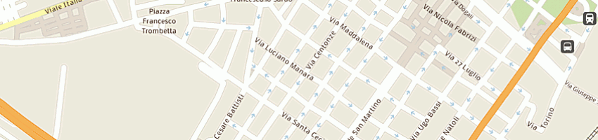 Mappa della impresa giarrusso paolo antonio a MESSINA