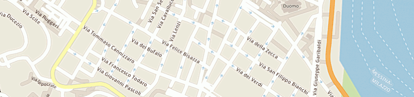 Mappa della impresa cucinotta giuseppe c a MESSINA
