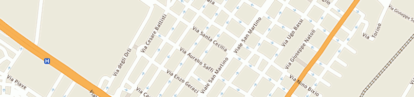 Mappa della impresa bitto giovanni a MESSINA