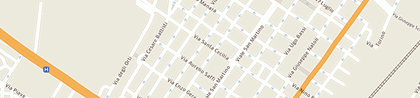 Mappa della impresa tomaya a MESSINA