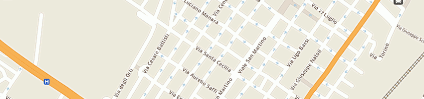 Mappa della impresa mento stellario a MESSINA