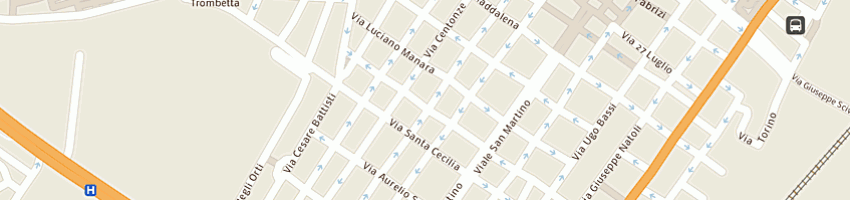 Mappa della impresa de leo vittorio a MESSINA