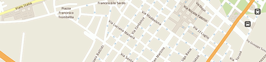 Mappa della impresa di blasi avv filippo e giambattista a MESSINA