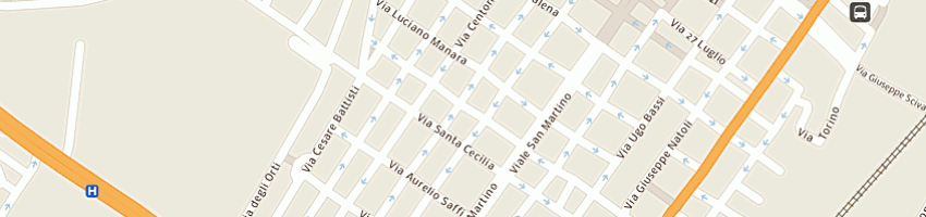 Mappa della impresa poste italiane a MESSINA