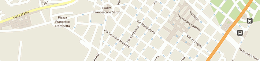 Mappa della impresa lanese assicurazioni sas di cleofe maurizio lanese e c a MESSINA