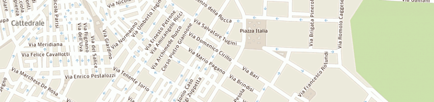 Mappa della impresa antoniello vincenzina a FOGGIA