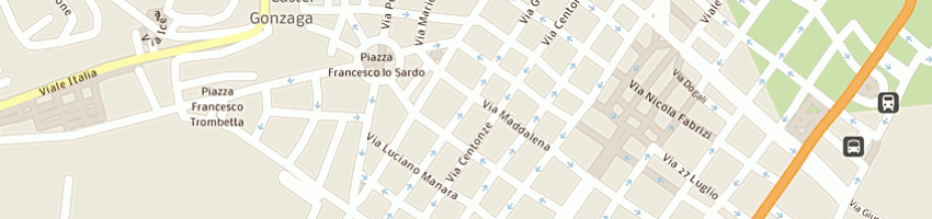Mappa della impresa palmieri isabella pia a MESSINA