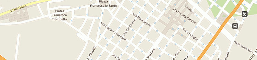 Mappa della impresa cali giuseppe a MESSINA