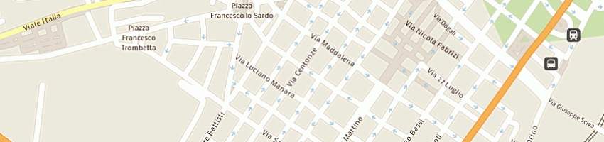 Mappa della impresa arrigo giuseppe a MESSINA