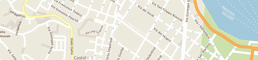Mappa della impresa ing pellegrino domenico a MESSINA