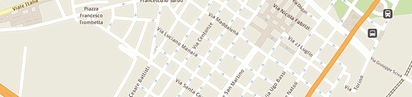 Mappa della impresa manganaro caterina a MESSINA